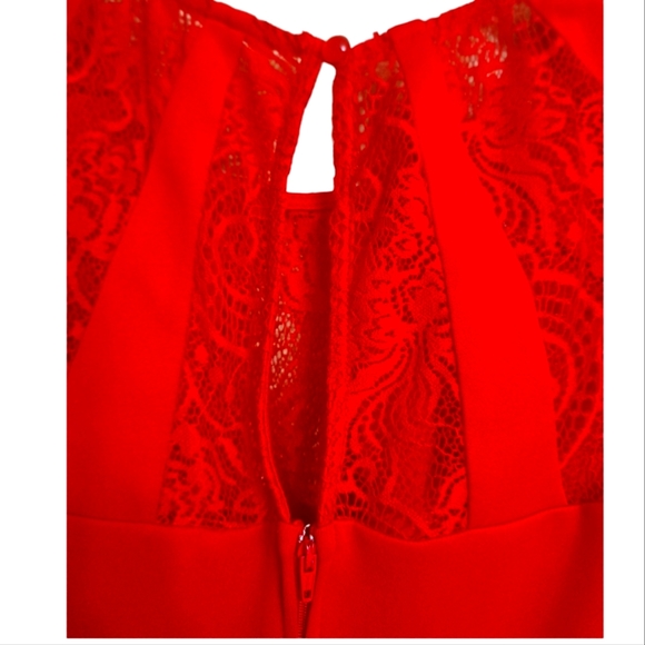 Trixxi juniors Red dress size 13 - Picture 5 of 10